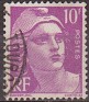 France 1948 Personajes 10 F Violeta Scott 600. Francia 600. Subida por susofe